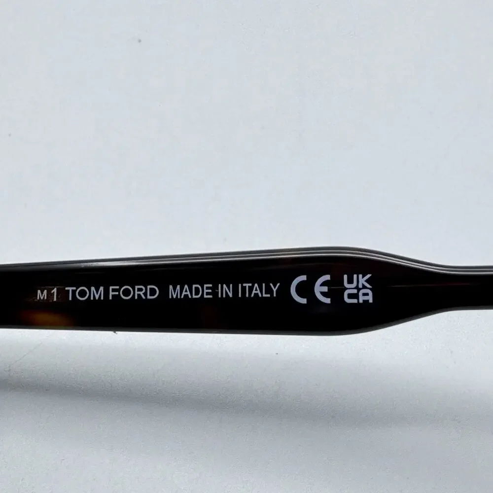 Tom Ford Sunglasses Raoul TF753 52K Havana Aviator Frame Gradient Lens 62-14-140